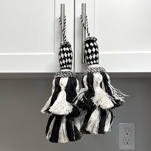 SOLD! 2 Inspired Mackenzie Child’s handmade wood tassels